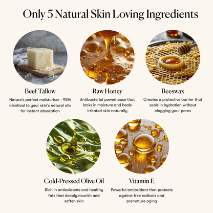 Pure Grass-Fed Tallow Balm